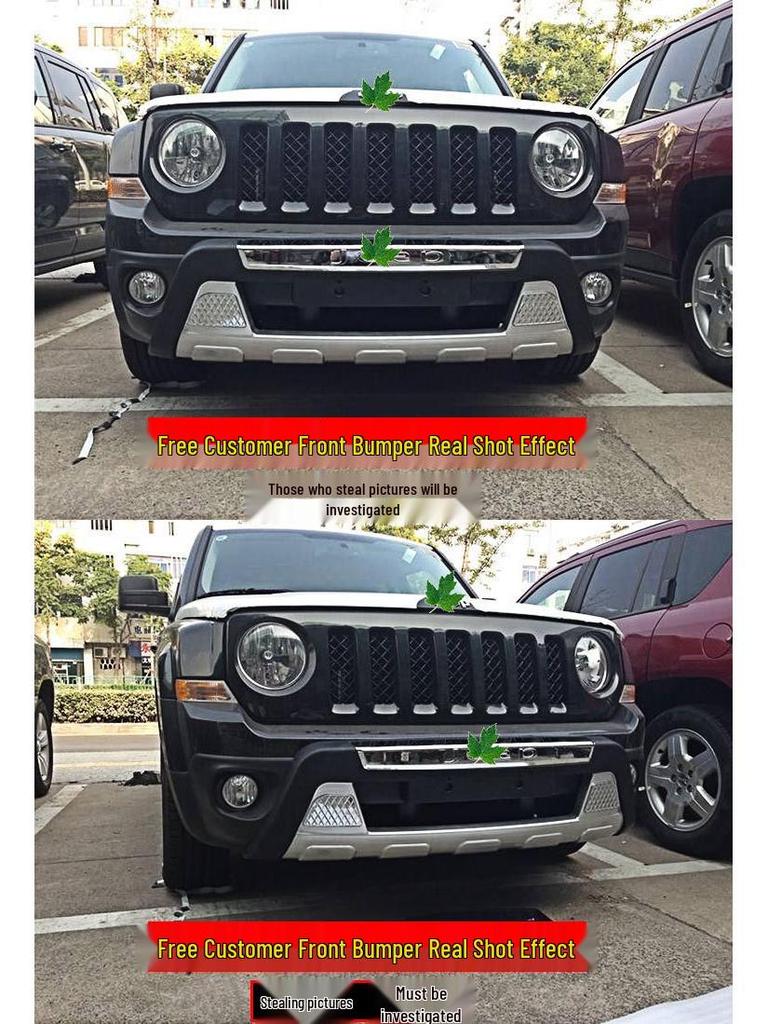 Nárazníky Jeep Compass 2011-2015: Přední a zadní ochranné rámy