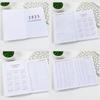 Yearly Schedule Office Work Planner Schedule Journal 365 Days Efficiency Notebook  Student Diary