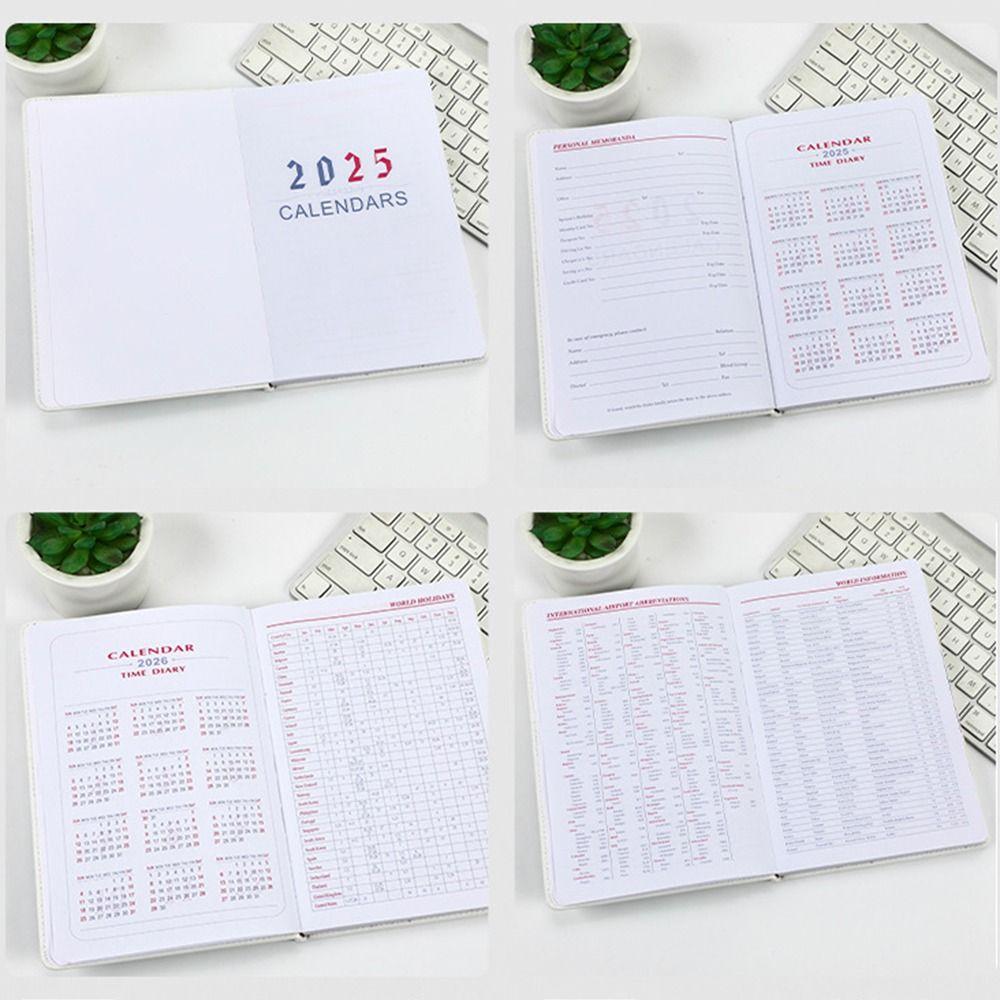 Yearly Schedule Office Work Planner Schedule Journal 365 Days Efficiency Notebook  Student Diary