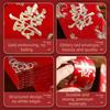 80Pcs Traditional Gift Multiple Patterns Hongbao Mini Red Money Pocket Sturdy Bronzing Luck Money Bag Chinese New Year