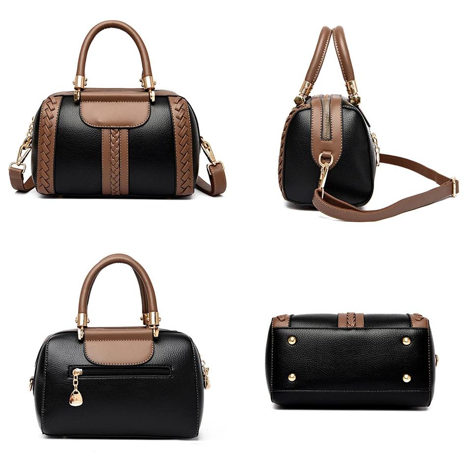 High Quality Leather Purses and Handbags for Women Luxury Designer Shoulder Crossbody Bag New Ladies Messenger Bags