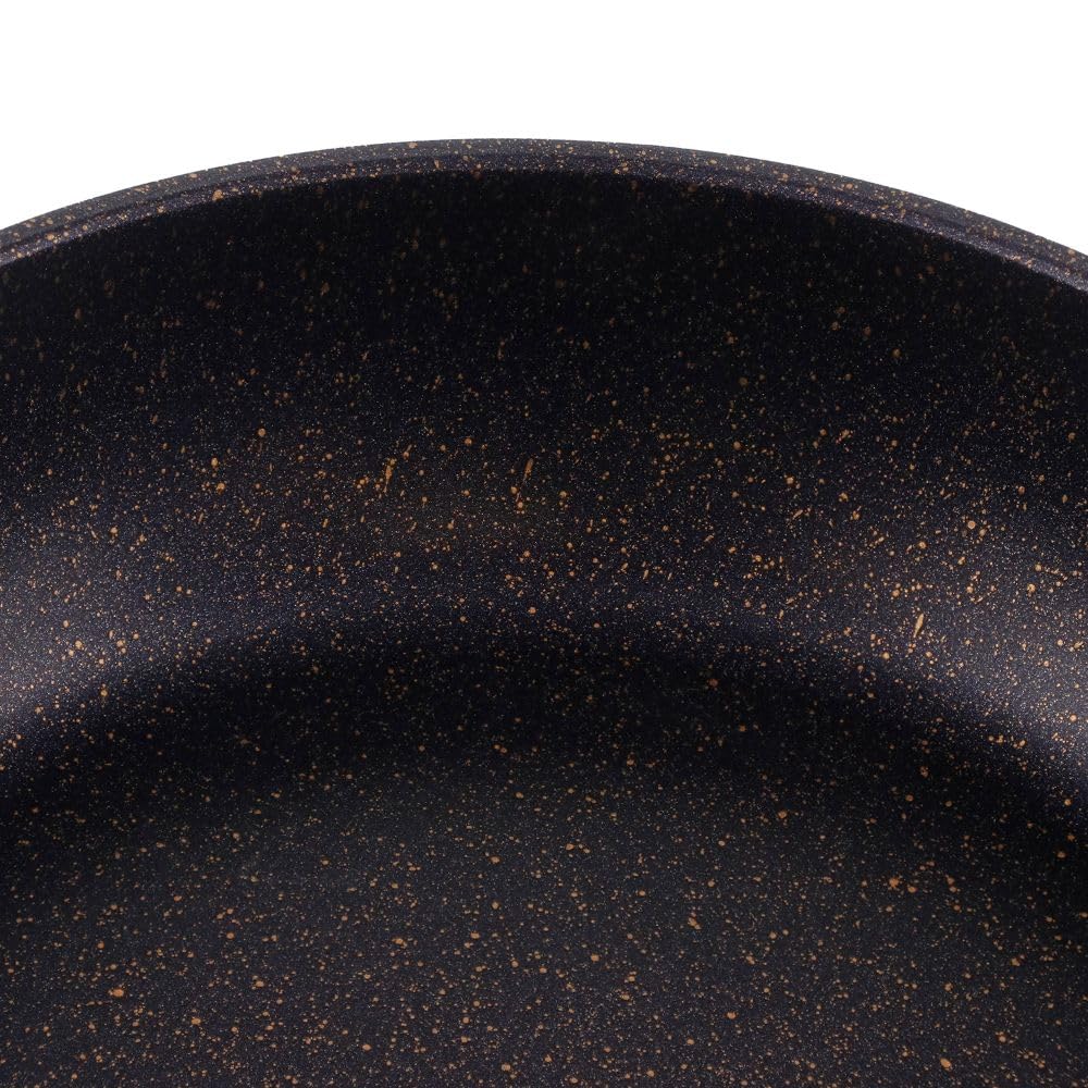 Bestco Volante Neo Purple Diamond Coat Frying Induction and Gas Pan, 26cm, Compatible, ND-5092