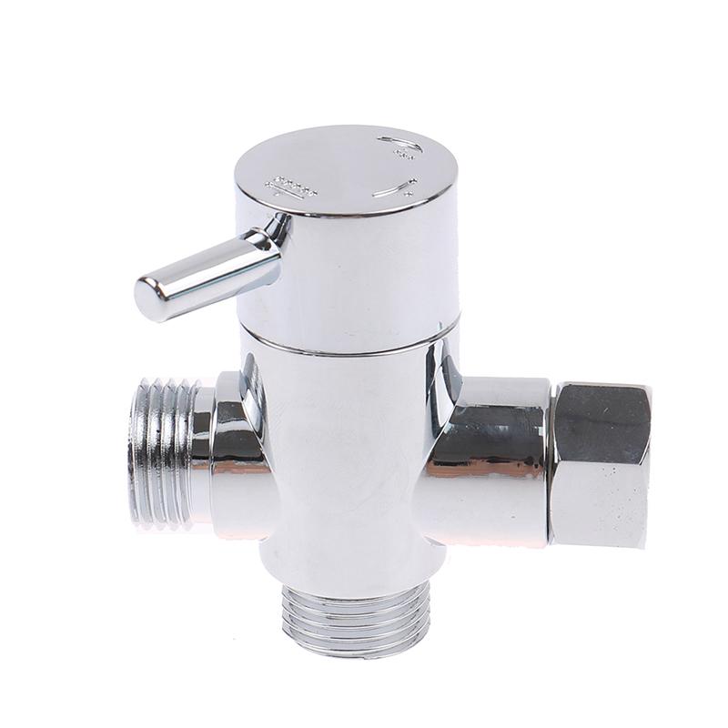 G1/2" Shower Head Diverter Valves Water Separator Adjustable Three-Way Valve For Handheld Nozzle For Faucet Bathroom Accessories Shower Diverter