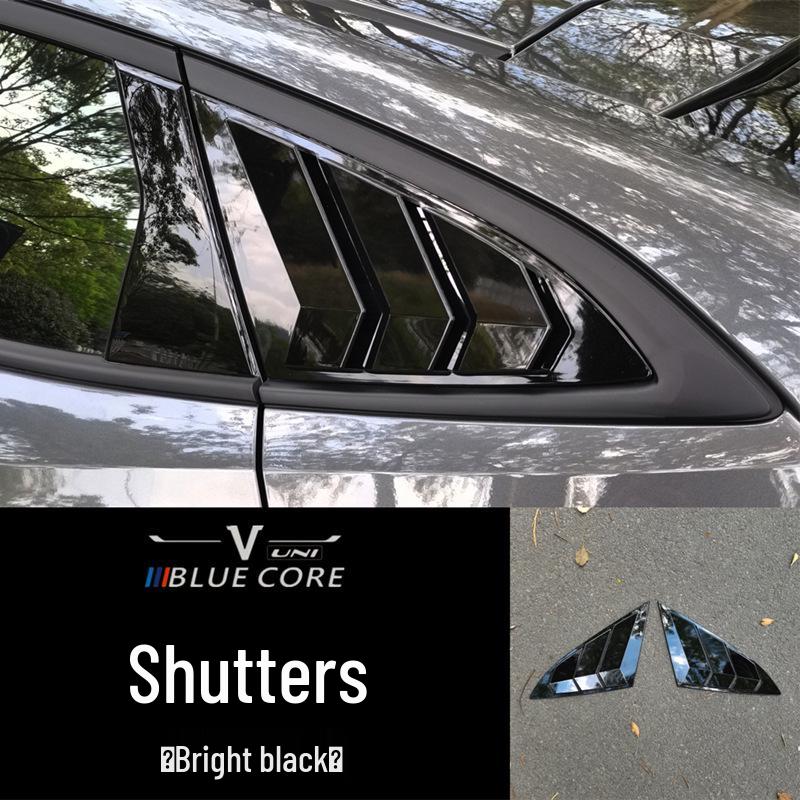 Changan UNIV Rear Triangle Window Trim Shark Gills Stickers