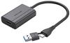 VENTION To HDMI Conversion Aluminum Alloy USB-C USB-A Cable,