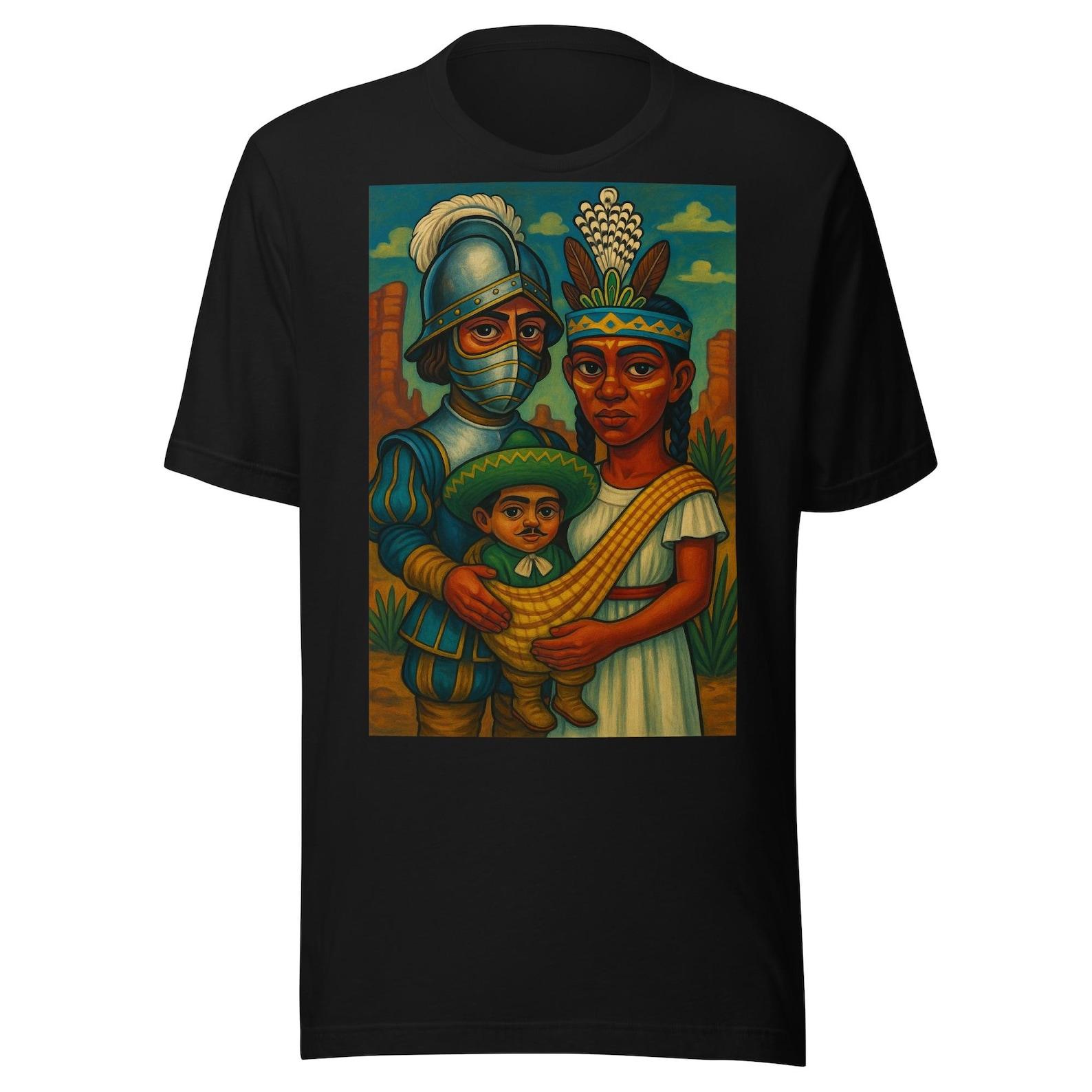 Hernan Cortez La Malinche Unisex t-shirt XL