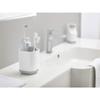 Porte-brosse à dents - joseph joseph - 12,7 cm - blanc/gris - antidérapant - plastique