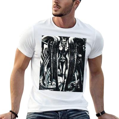 Hr Giger Lilith Steampunk T-shirt Unisex T-shirt di Lusso Unisex 100% Cotone Marca di Lusso T-shirt Stampate per Maglietta Unisex
