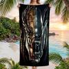 Alien Fashion Beach Towel: Ideal for Summer Adventures Soft, Absorbent and Quick Drying Suitable for Swimming and Bathing