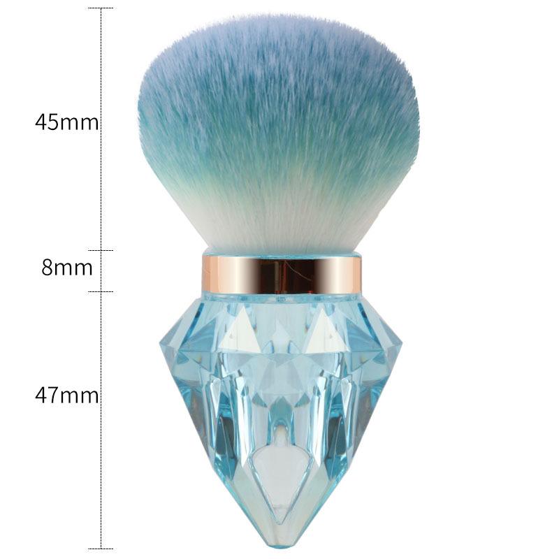 New Fashion Diamond Nail Dust Brush Mushroom Head Large Beauty Tool Powder Brush