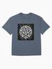 Pentangle Talisman Pentacle Pentangle Oversized T-Shirt