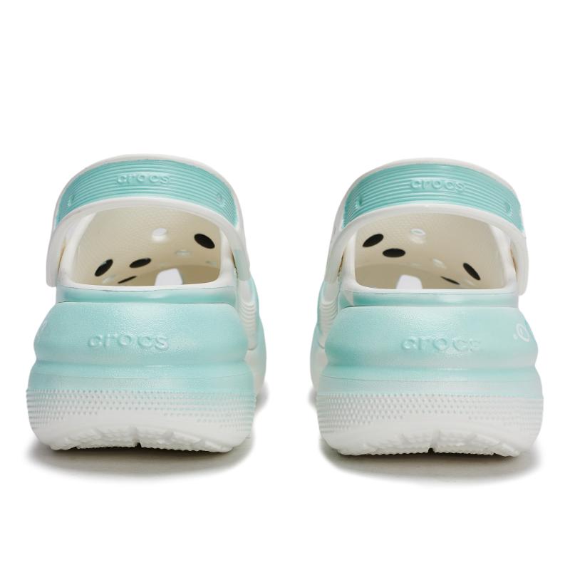 Crocs Crush Clog REGO Hot Dog Blue Mood Starfish Fresh Cute Poop Feeling Hole Shoes Unisex Bone White Blue