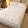 Washed Cotton Soybean Embroidered Bed Sheet, Skin-friendly Maternal and Infant-grade Bed Cover, Warm Bed Protector, Simmons Protective Cover