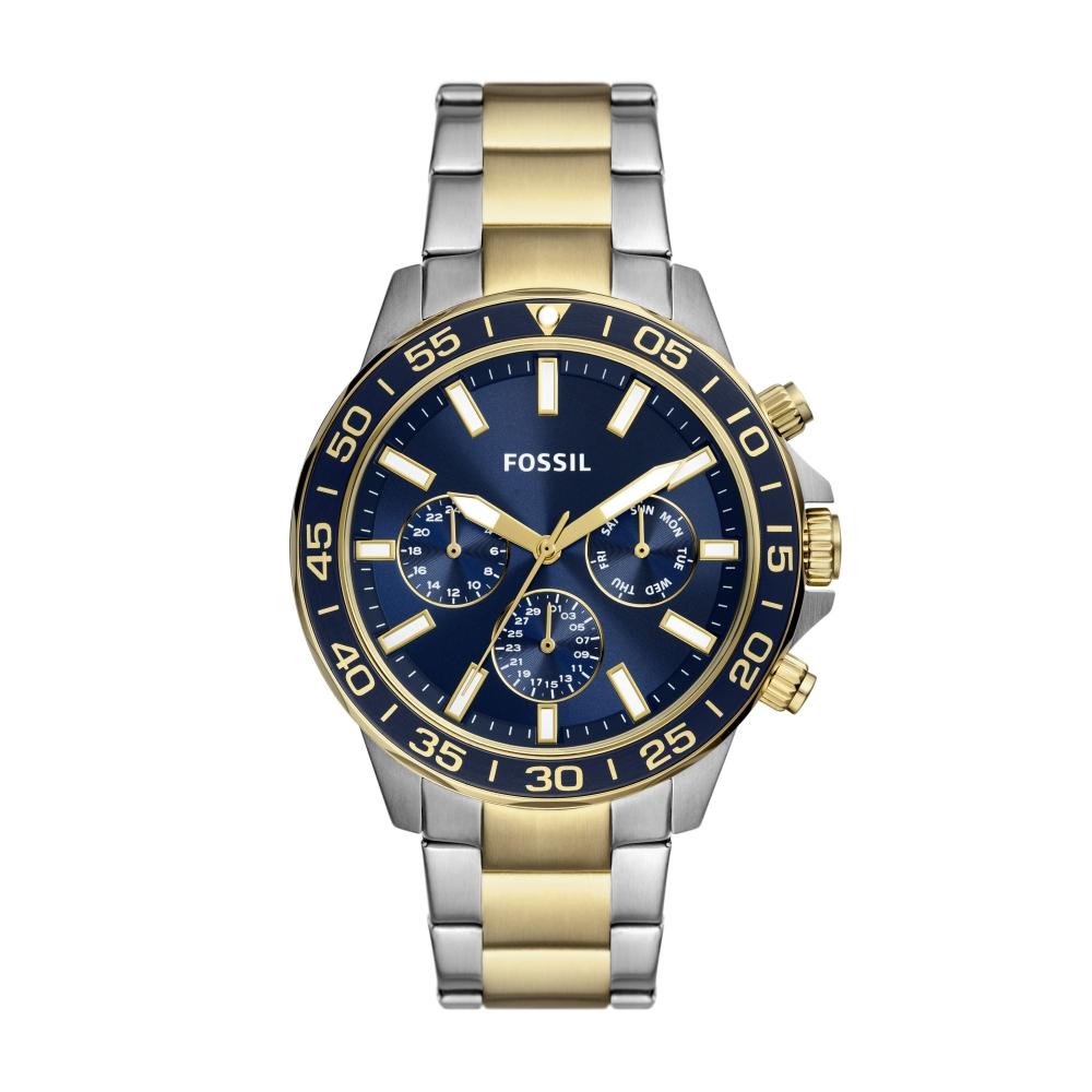 

Fossil Men s Bannon Multifunction Two Tone Stainless Steel Watch 2 tone