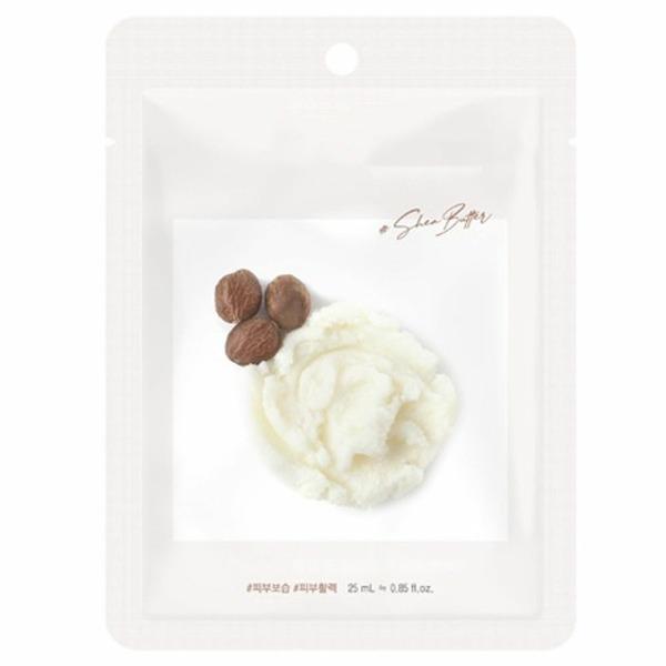 Colorless, transparent, and moisturizing essence shea butter mask pack (10 sheets) (WA823EB) basic