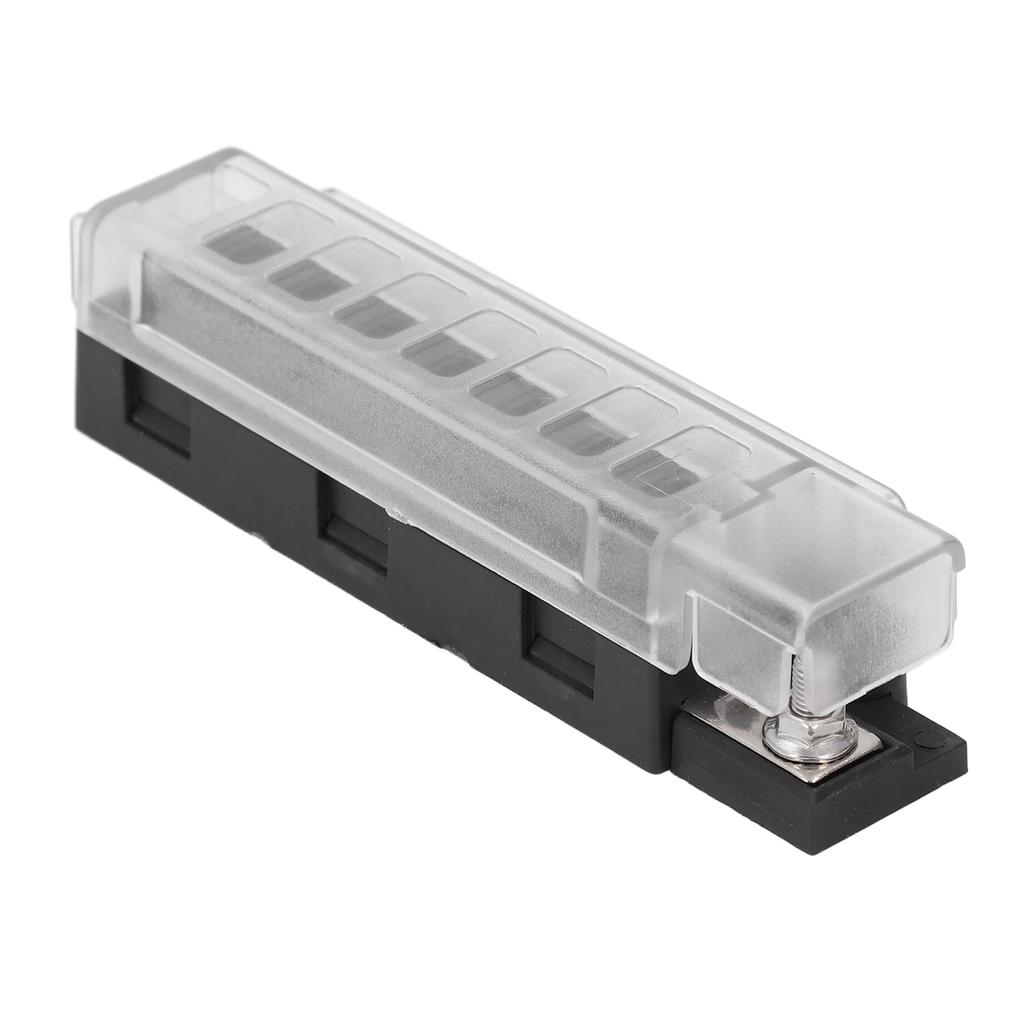 1 Eingang 8 Ausgänge Flachsicherungskasten Kompakte Transparente Abdeckung ATO ATC 8-fach Flachsicherungsblockhalter 32VDC