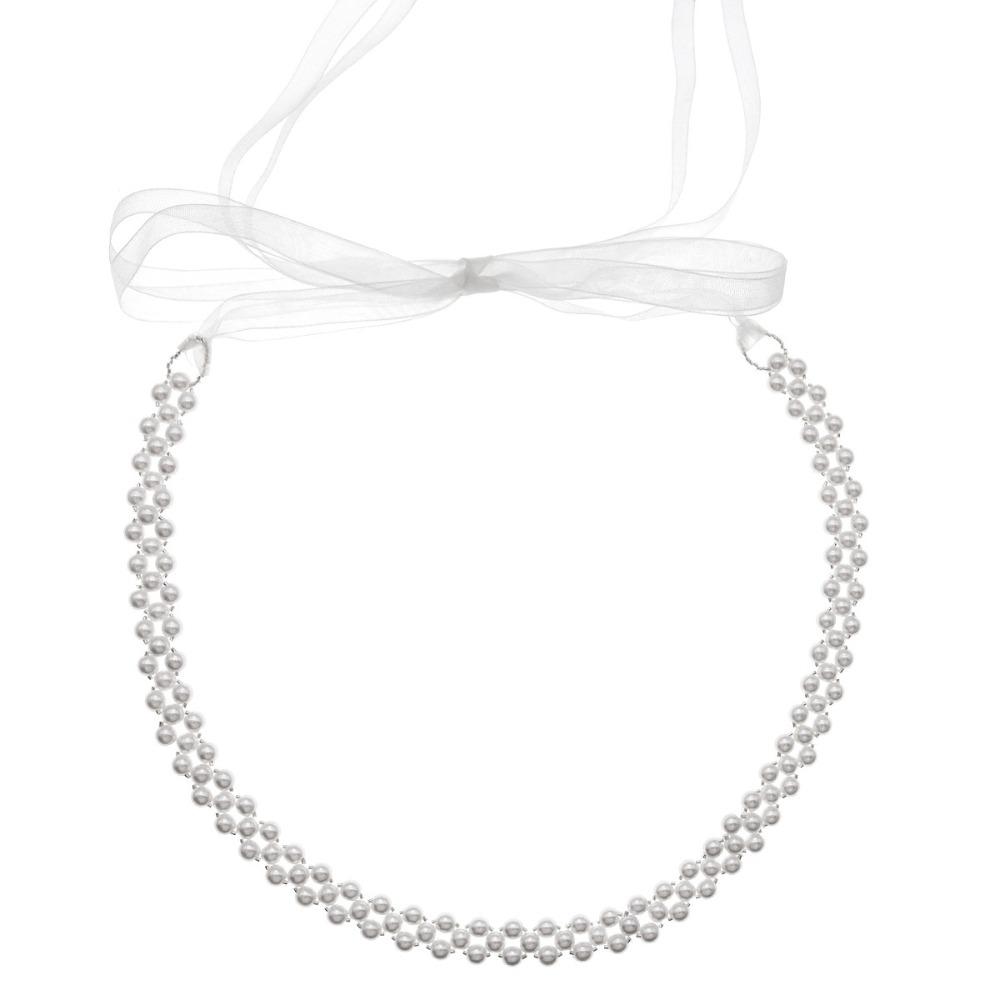 

Лента Жемчужный Пояс Тонкая Стразовая Поясная Цепочка Простой Пояс Выступление Style A