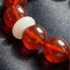 Winter Joy2026Natural Red Agate Crystal Bracelet - High-End Luck-Bringing Amulet for Women