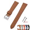 Vintage Genähtes Leder Uhrenarmband Kalbsleder Uhrenarmbänder 18mm 20mm 22mm Premium Qualität Schnellverschluss Armband für Armbanduhren