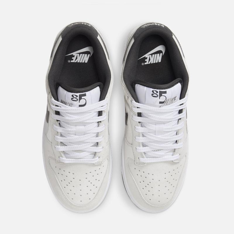 Nike Women's Lightweight Leather Sport Shoes with Winter Flat Rubber Sole - NIKE DUNK LOW HV180