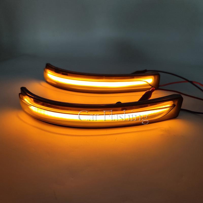 For Kia New Sorento 16-20 Models, Reverse Mirror Lights, Reflector Lights, Rearview Mirror Lights, Turn Signal Lights, LED