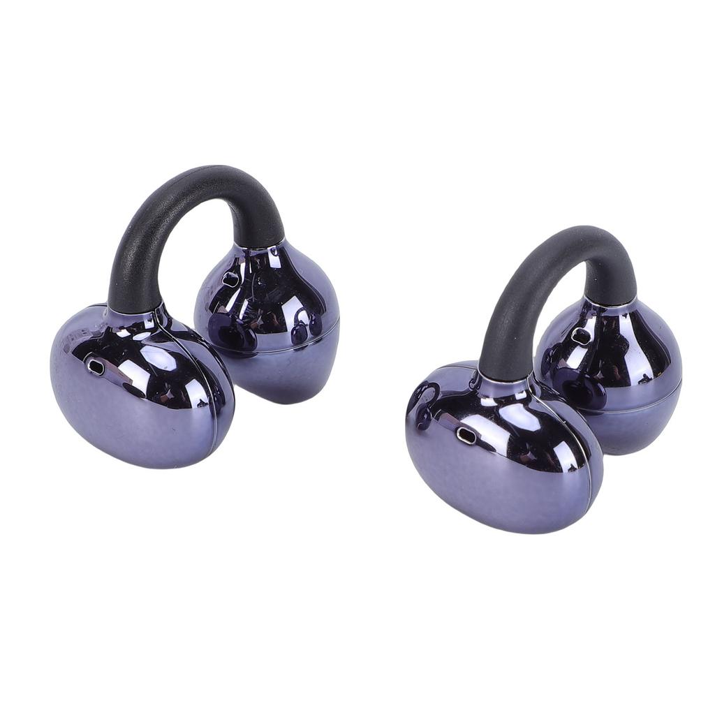 Wireless Earbuds Bluetooth 6.0 Headphones with Earrings Sports Ear Buds Comfortable for Workout Fitness Running