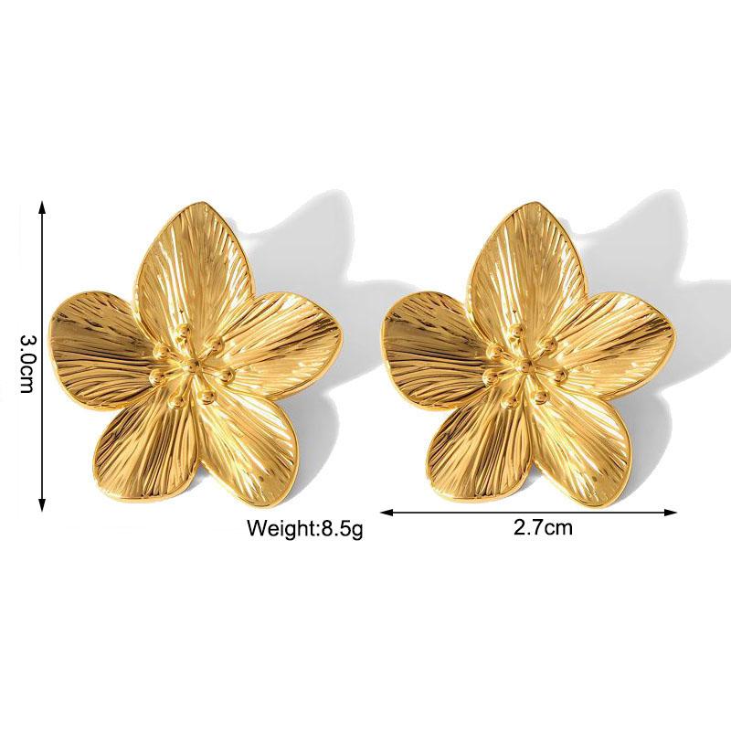 Vintage Flower Shaped Zircon Sets Women Choker Necklace Cuff Bracelet Stud Earrings Adjustable Rings Gold Silver Color Zircon