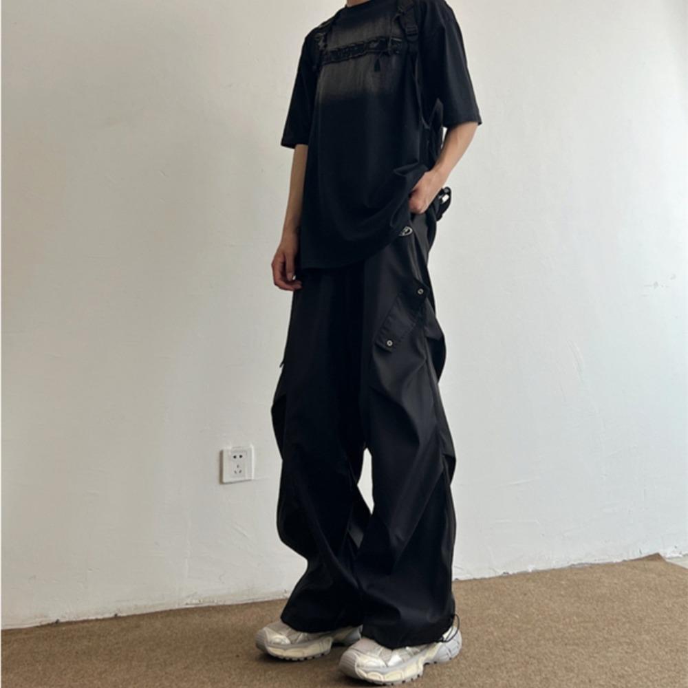 American Style High Street Workman Hose für Herren Sommer 2025 Neu Trendy Weites Bein Lockerer Schnitt Vintage Gerades Bein Freizeithose