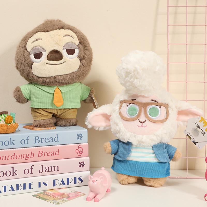 Adorable Disney Zootopia Judy Nick Wilde Police Plush Toy Soft And Cuddly Doll