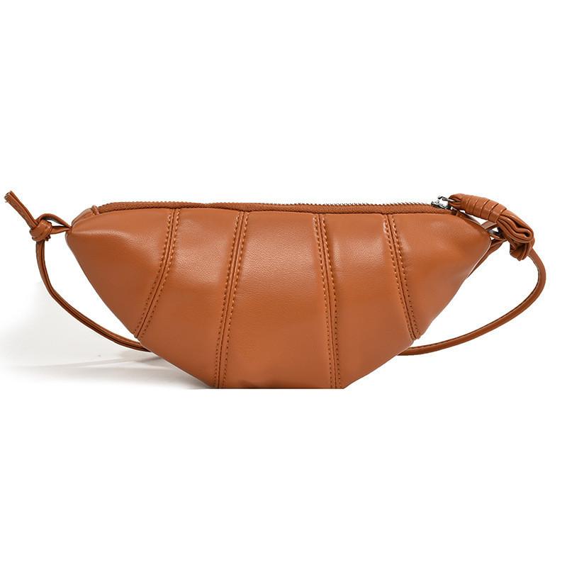 Breathable Kids Dumpling Shoulder Bag Adorable Fashionable Design For Daily Use коричневый