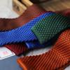 Adjustable Knitted Tie Solid Color Men Cravat Fashion Knitting Shirt Necktie  Boys