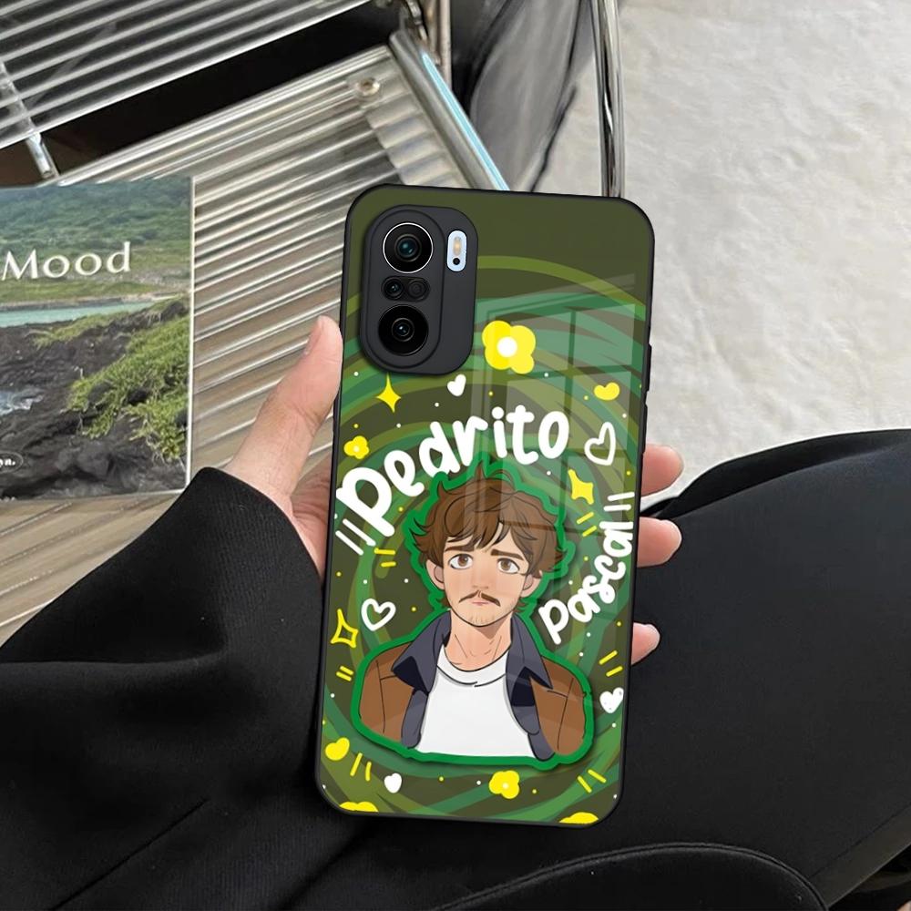 Pedro Pascal Collage Pics Phone Case for Xiaomi Redmi Note 14 13 12 11 Ultra Pro Lite 5G toughened glass Cover