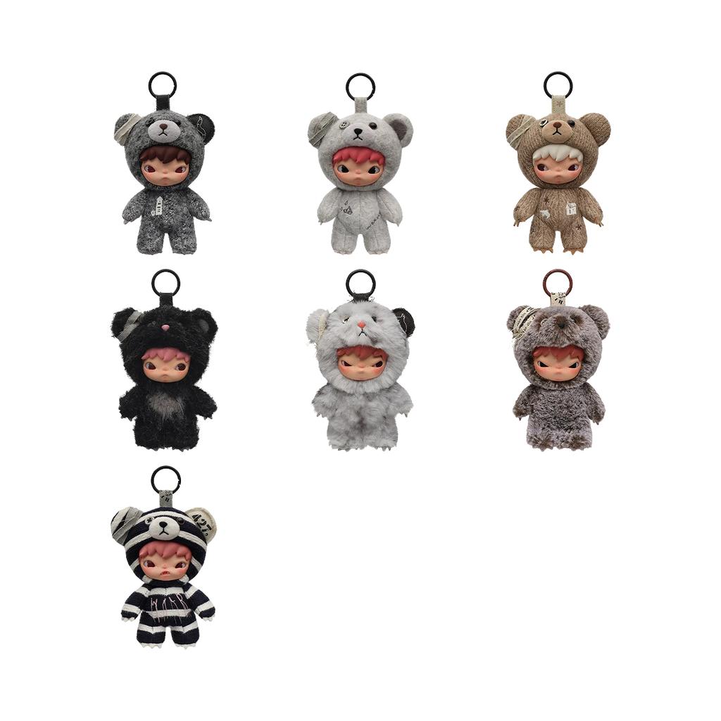 Pop Mart Hirono Road Journal Series Plush Doll Pendant Sealed Case (6 Blind Boxes)