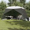 Mosquito Net Tent with Roof Gray 380 x 380 x 225 cm