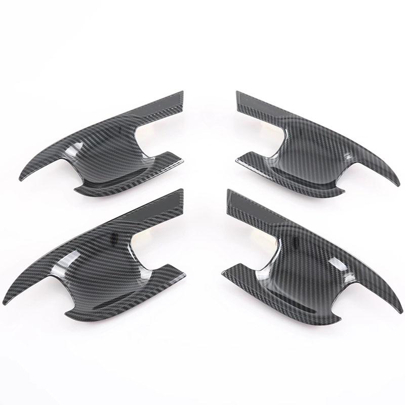 ABS Chrome Car Accessories Door Handle Cover Trim Frame For Toyota Highlander XU70