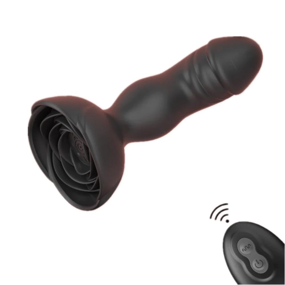 Juliet Rose Butt Plug Wireless Remote Control Anal Vibrator