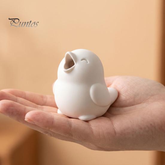 Desktop Ornament for Bedroom 3D Printed Singing Bird Figurine, Minimalist Small Sculpture Unique Housewarming Gifts Ornament, Cute Animal Statue Home