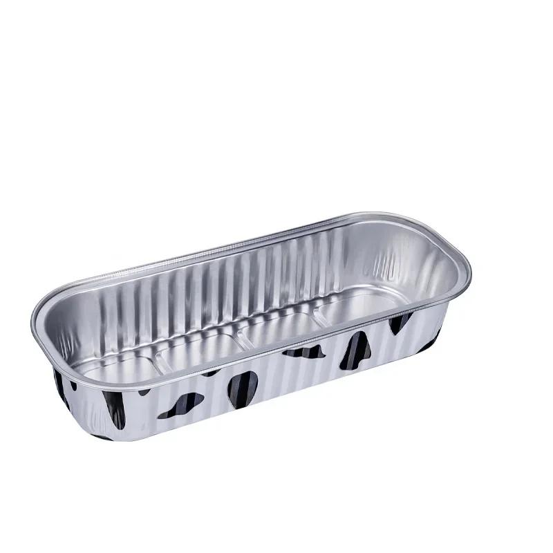 Disposable BBQ Pans Aluminum Foil Air Fryer Baking Tray Tin Foil Pans Box Grilling Tray For Air Fryer Kitchen Accessories
