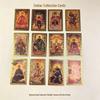 Teacher Recommended Year of the Horse Gold Foil Zodiac Guardian Blessing Card