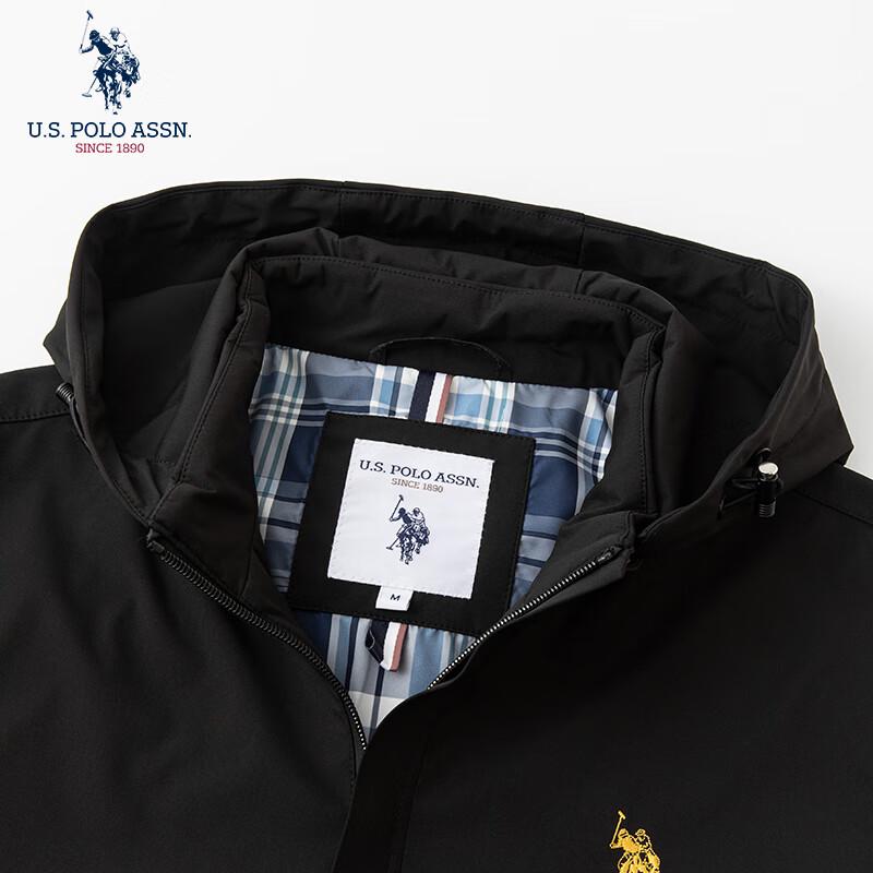 U.S. POLO ASSN. Men's Hooded Outdoor Jacket