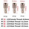 Pneumatic Fitting C Type Self-locking Quick Coupling Connector Coupler For Air Compressor SP PP SM PM SH PH SF PF 10 20 30 40