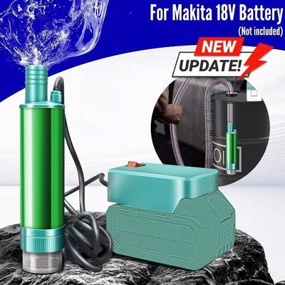 Lithium Battery Pump For Makita 18V Battery 38mm Cordless Diesel Fuel Water Oil Transfer Pump 60L/min P2L5