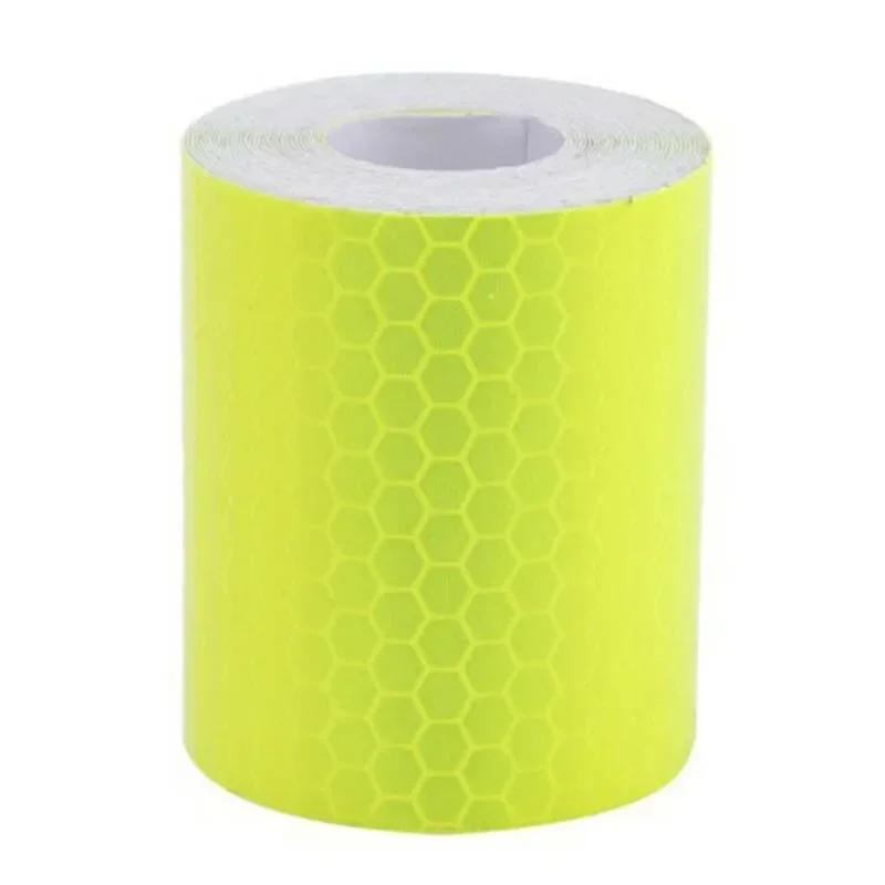 5cmX1m Car Reflective Tape Decor Decals Car Warning Safety Reflectante Tape Film Car Reflector Sticker Car Access Exterior