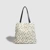 Fashionable Tote Bag, Large-capacity Pleated Bow Tote Bag, Casual Commuting Single-shoulder Bag