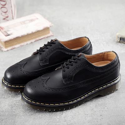 Men's Leather Shoes Fashionable Formal Business Low Cut Casual Shoes Wear-resistant Comfortable Lace Up Walking Shoes for Men