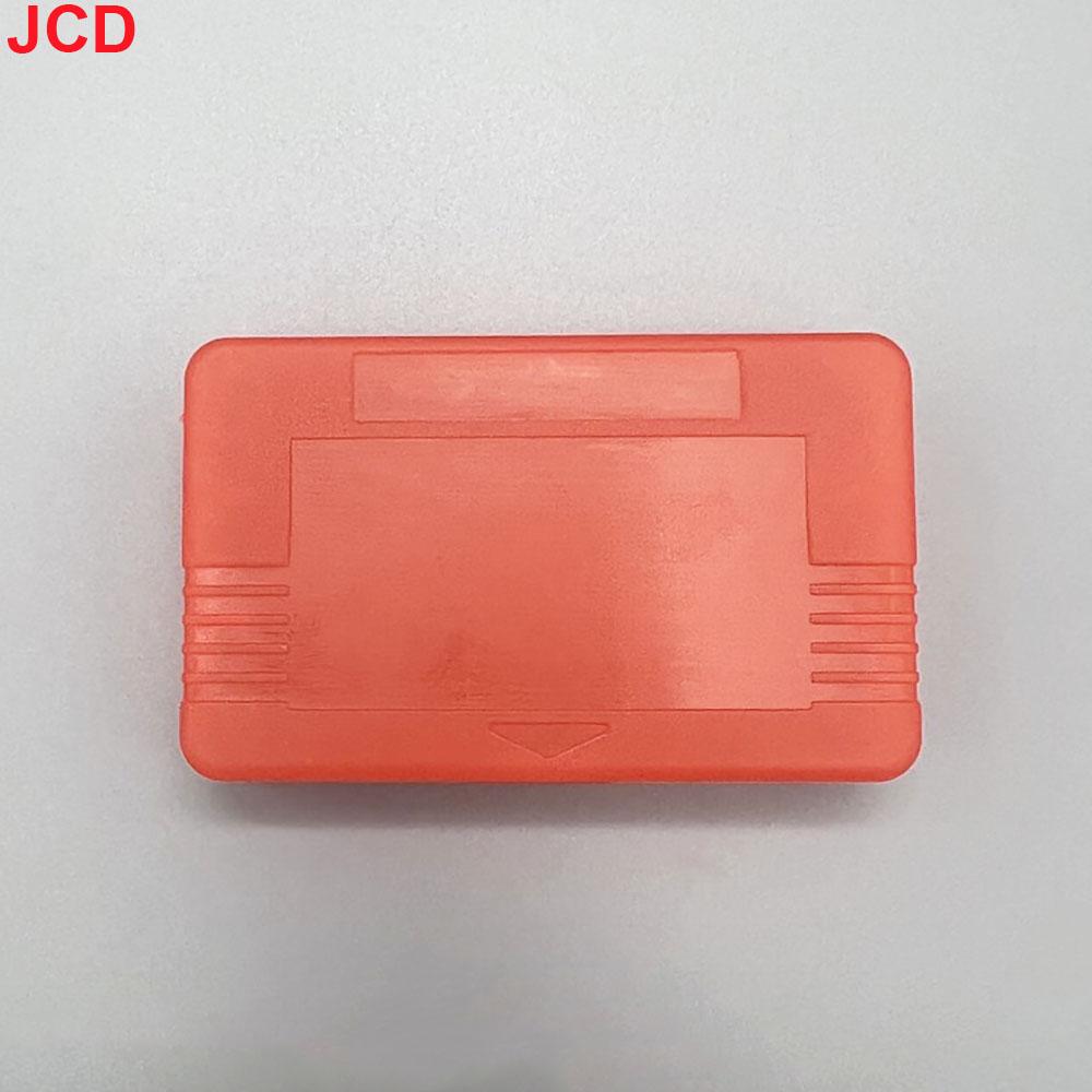 JCD 1pcs  For GBA Colour Transparent Portable Game Cartridge Case Dust Plastic Game Cards Cover Cases Storage Box
