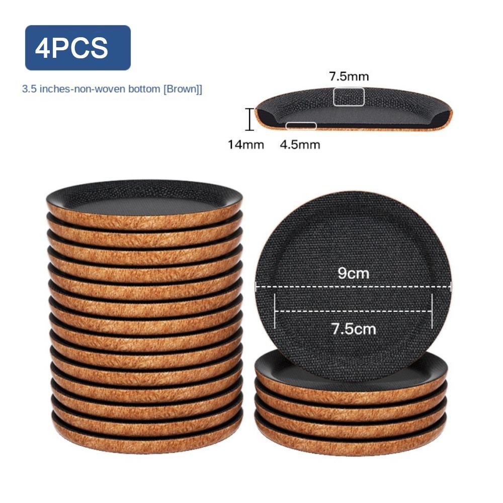 

Круглые подставки для ног мебели нетканый материал чехол для ног мебели новые амортизационные коврики для кровати 3.5inch