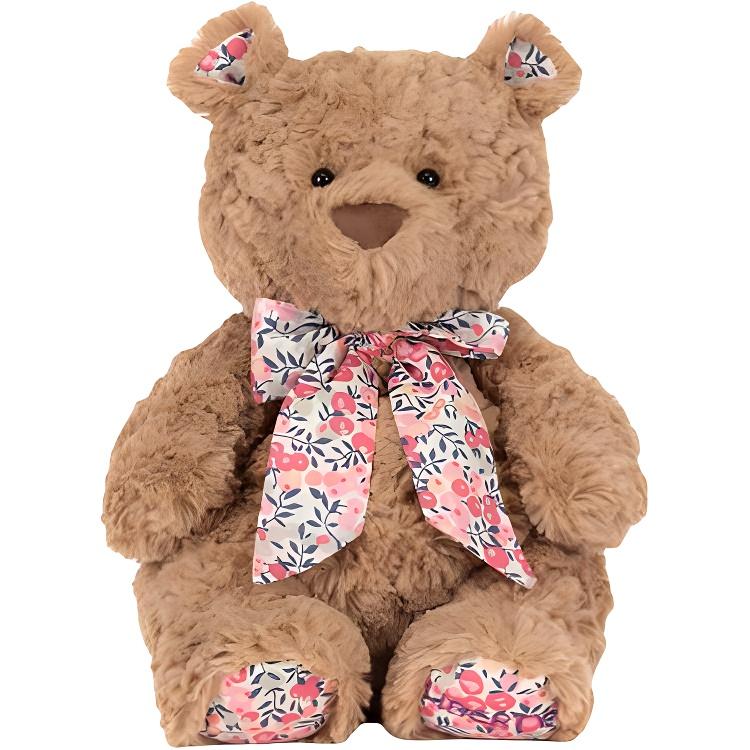 

JELLYCAT x Liberty Floral Barcelona Bear Pink Cute Cute Doll Plush Doll Medium Tall
