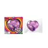 Needoh Solo Vibrazioni Positive Giocattolo a Forma di Cuore Glitter Traslucido Sollievo dallo Stress Calmante Miglioramento dell'Umore Sensoriale Fidget Compleanno Per Adulti Regalo