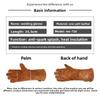 Cowhide Welding Insulation Spark-proof Gloves High Temperature Resistant Abrasion Resistant Gloves